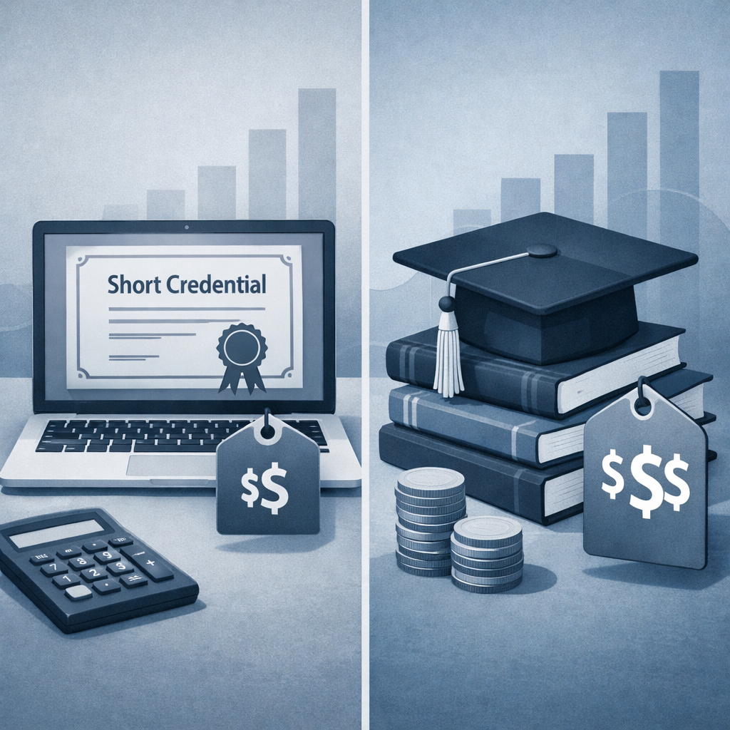 Compare Online Business Management Course Prices: Certificates vs. Degrees