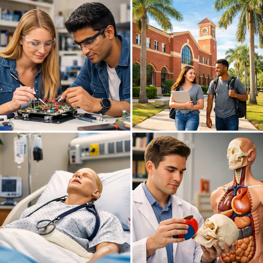 Top Florida Colleges for Engineering, Business, Nursing, and Pre-Med