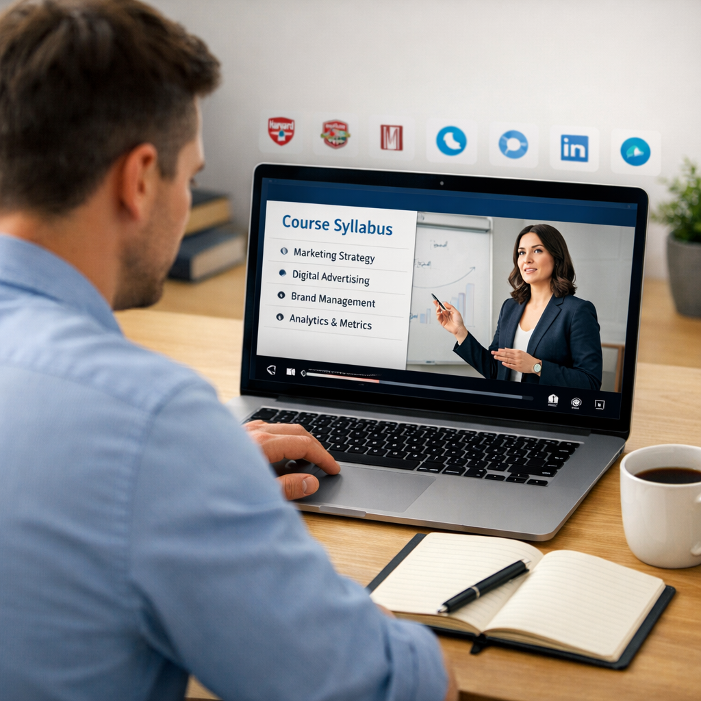 Top Online Executive Marketing Courses from Leading Universities and Platforms